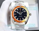 Swiss Copy Omega Watch Seamaster Planet Ocean 600m Orange Bezel